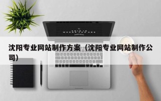宣汉沈阳专业网站制作方案（沈阳专业网站制作公司）